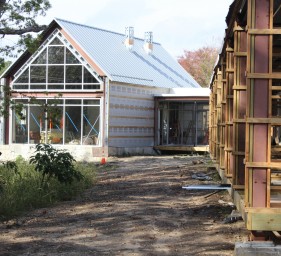 Framed Patient Terraces with view of Great Room