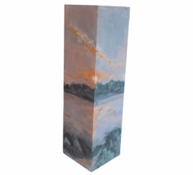 pamela collins focarinowhite background