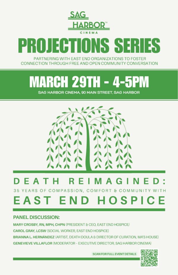 final march 29 2025 east end hospice projections poster (11 x 17 in)