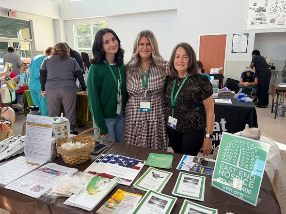 ighl fair alyssa sw intern and lpn nicole and rn hospice laison jackie